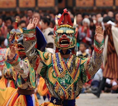 Mask dance -Paro Festival
